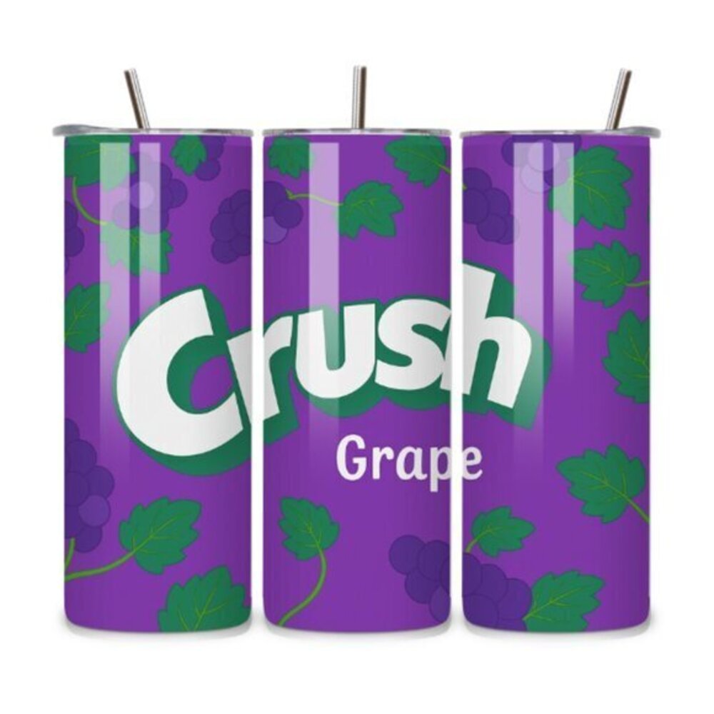 Grape Crush 20oz Stainless Steel Tumbler